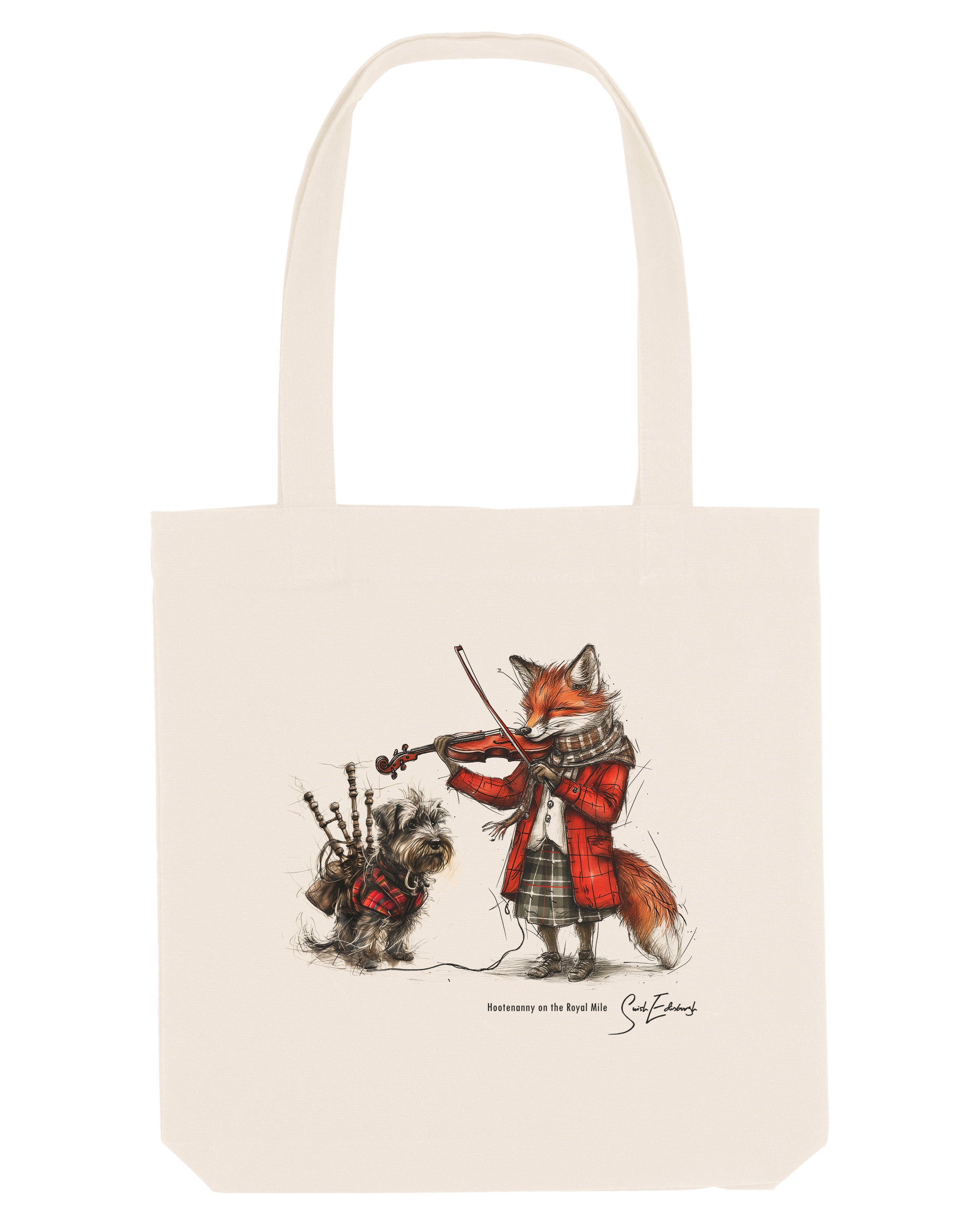 Organic Hootenany Tote Bag