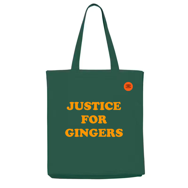 Recycled Cotton Tote - Justice For Gingers