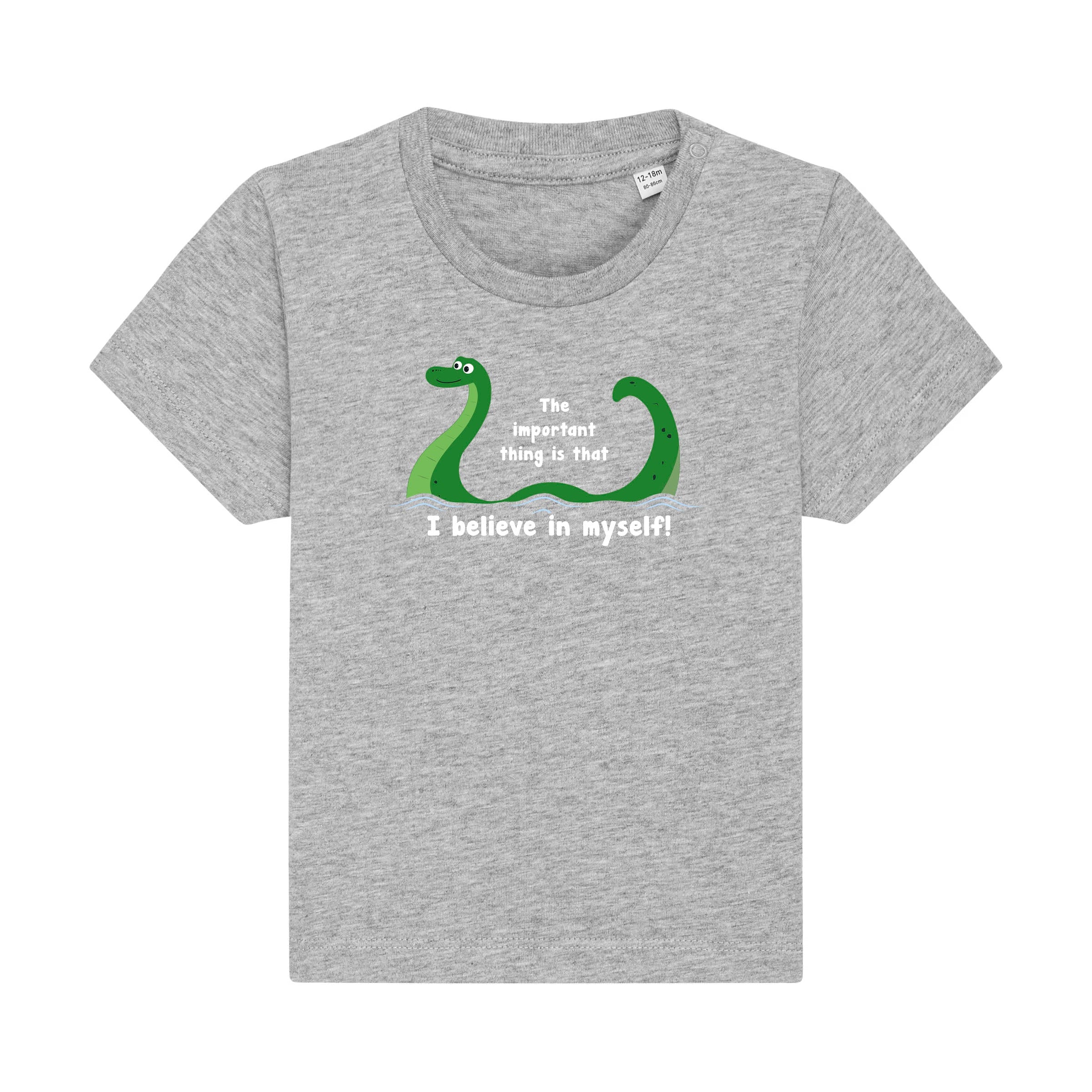 Organic Nessie Believe Baby T-Shirt
