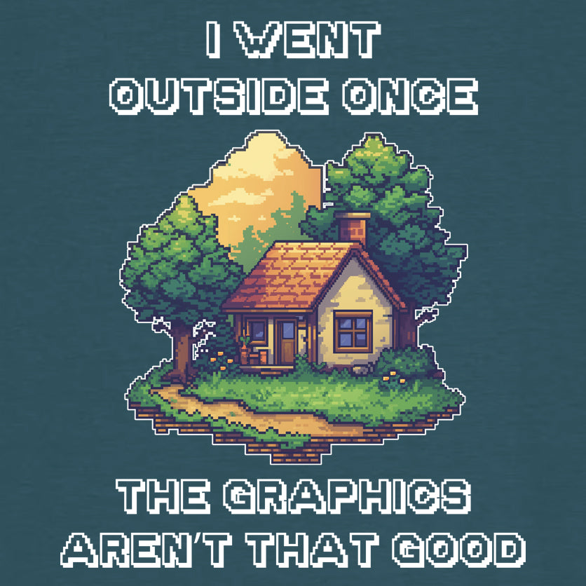 Unisex Organic Outside Once T-Shirt