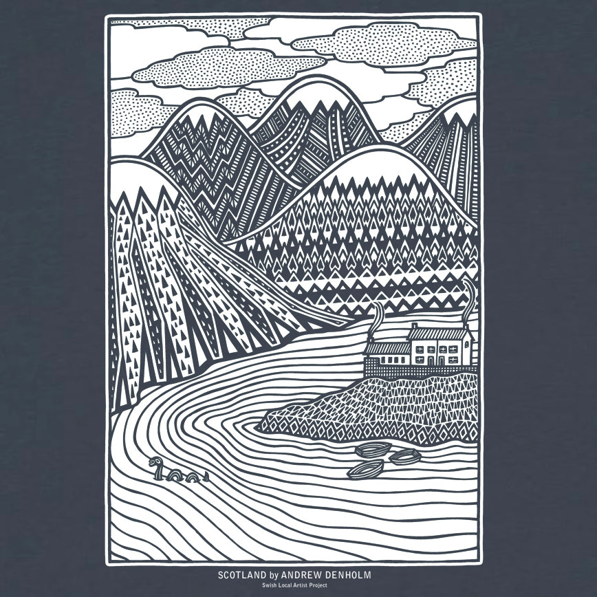 Unisex Organic Scotland T-Shirt