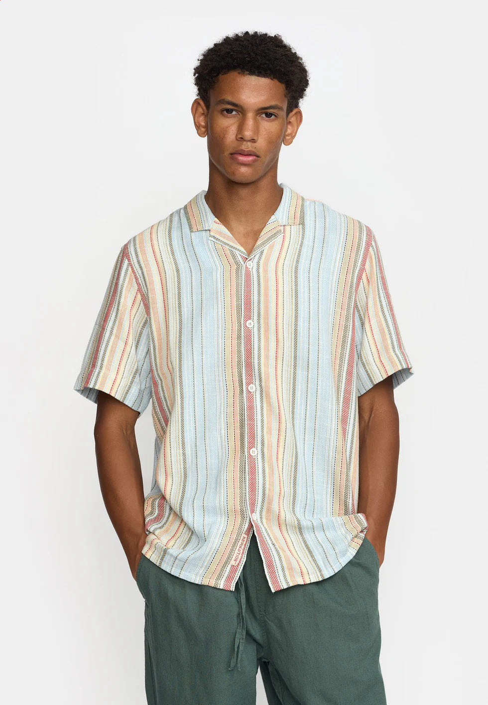 Short Sleeved Cuban Shirt