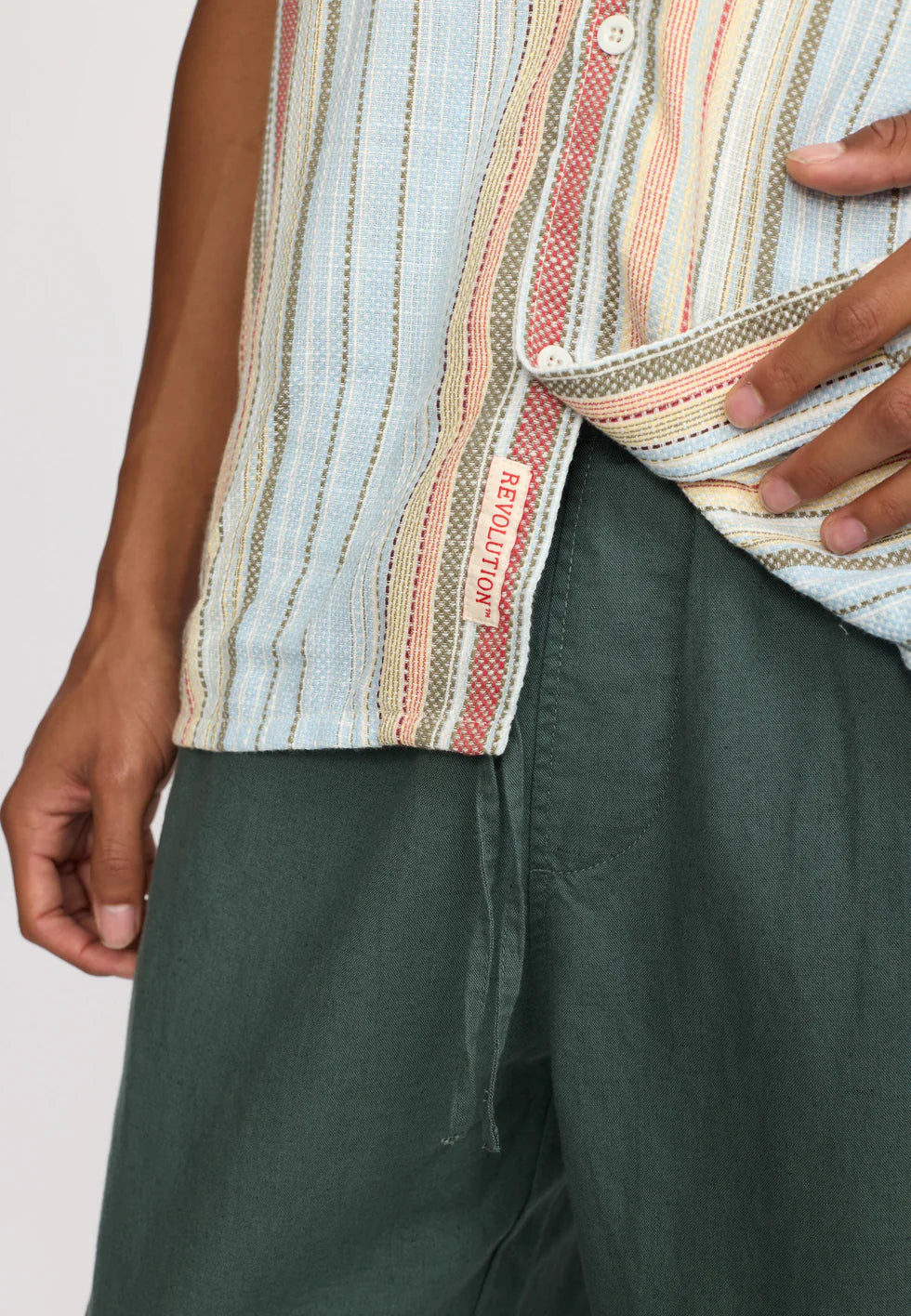 Short Sleeved Cuban Shirt