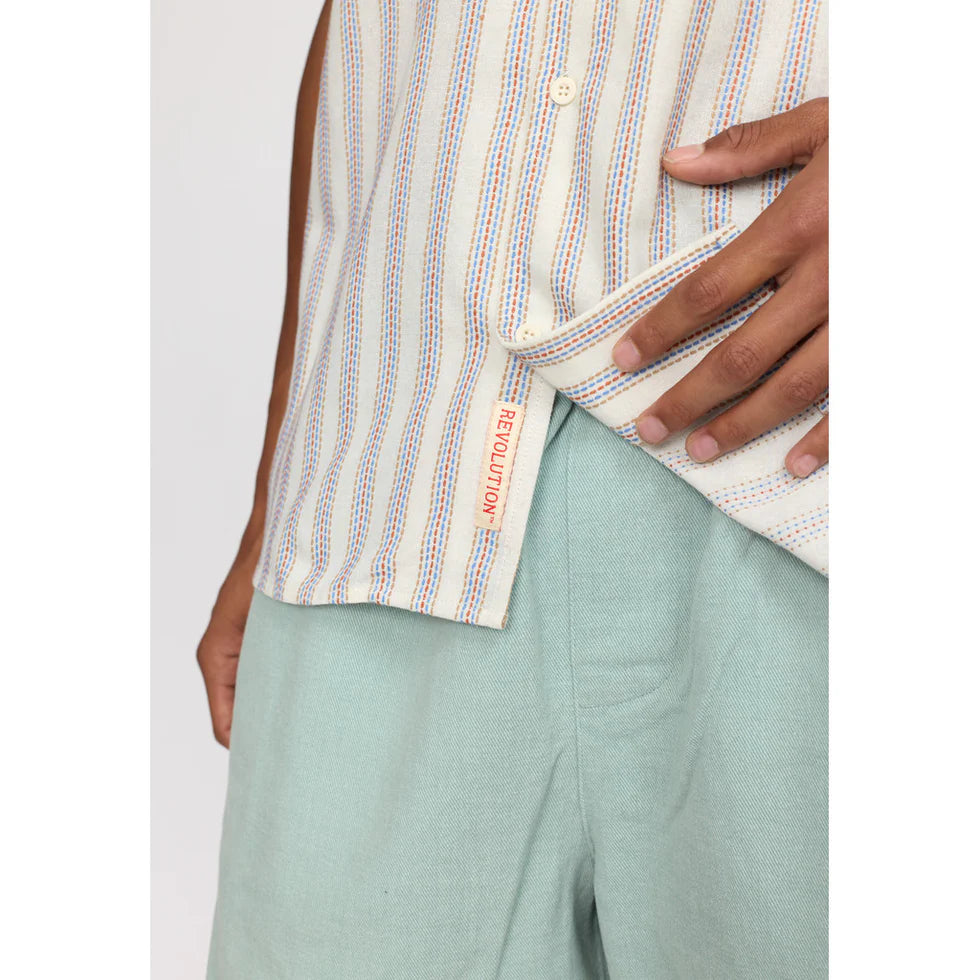 Short Sleeved Cuban Shirt