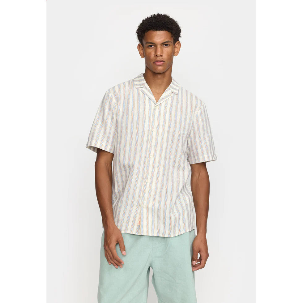 Short Sleeved Cuban Shirt