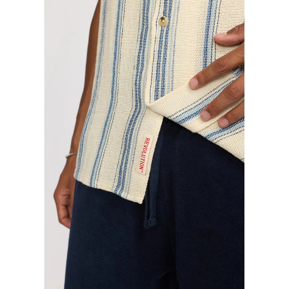 Short Sleeved Cuban Shirt