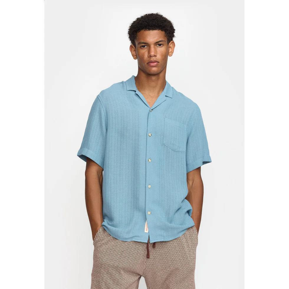 Short Sleeved Cuban Shirt