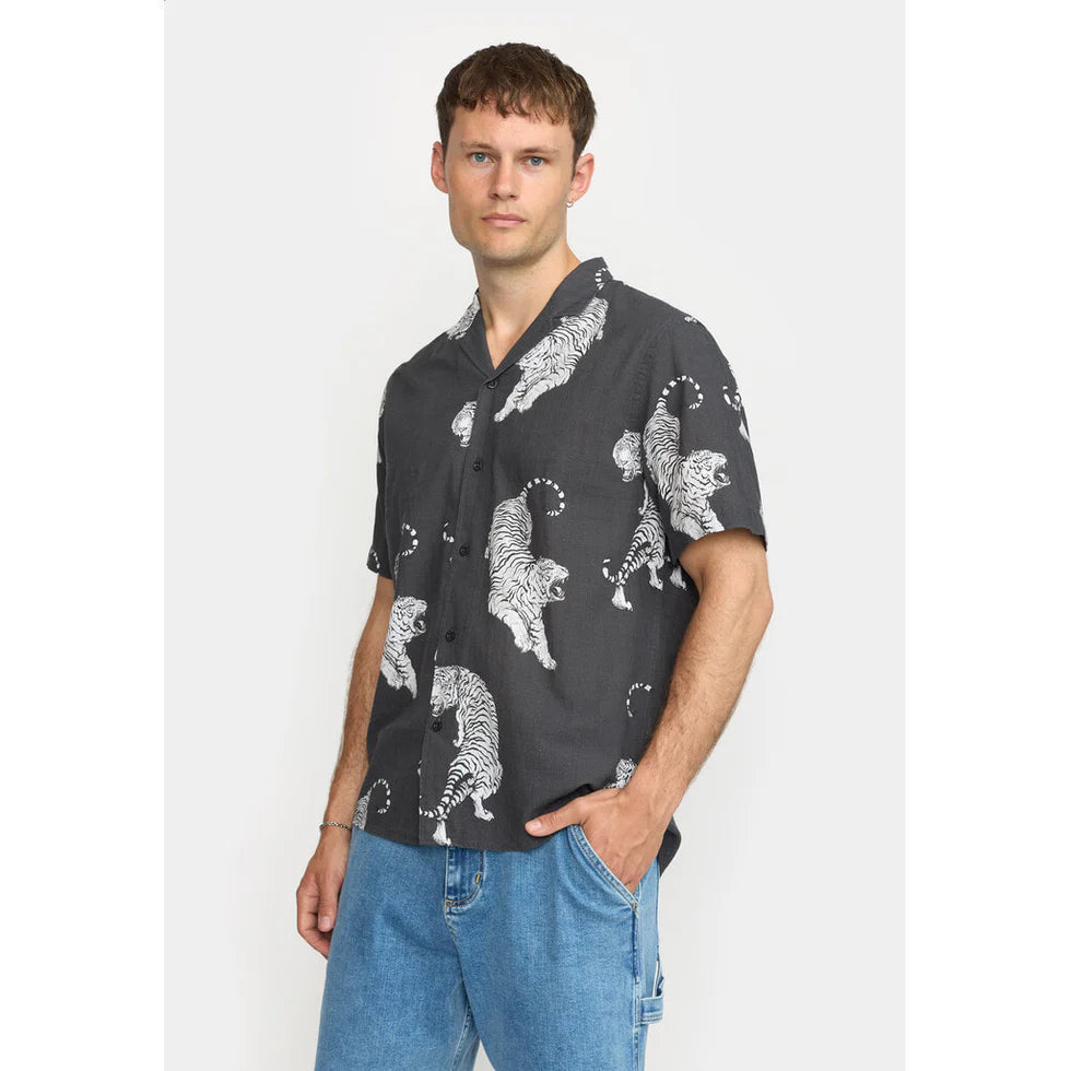 Short Sleeved Cuban Shirt