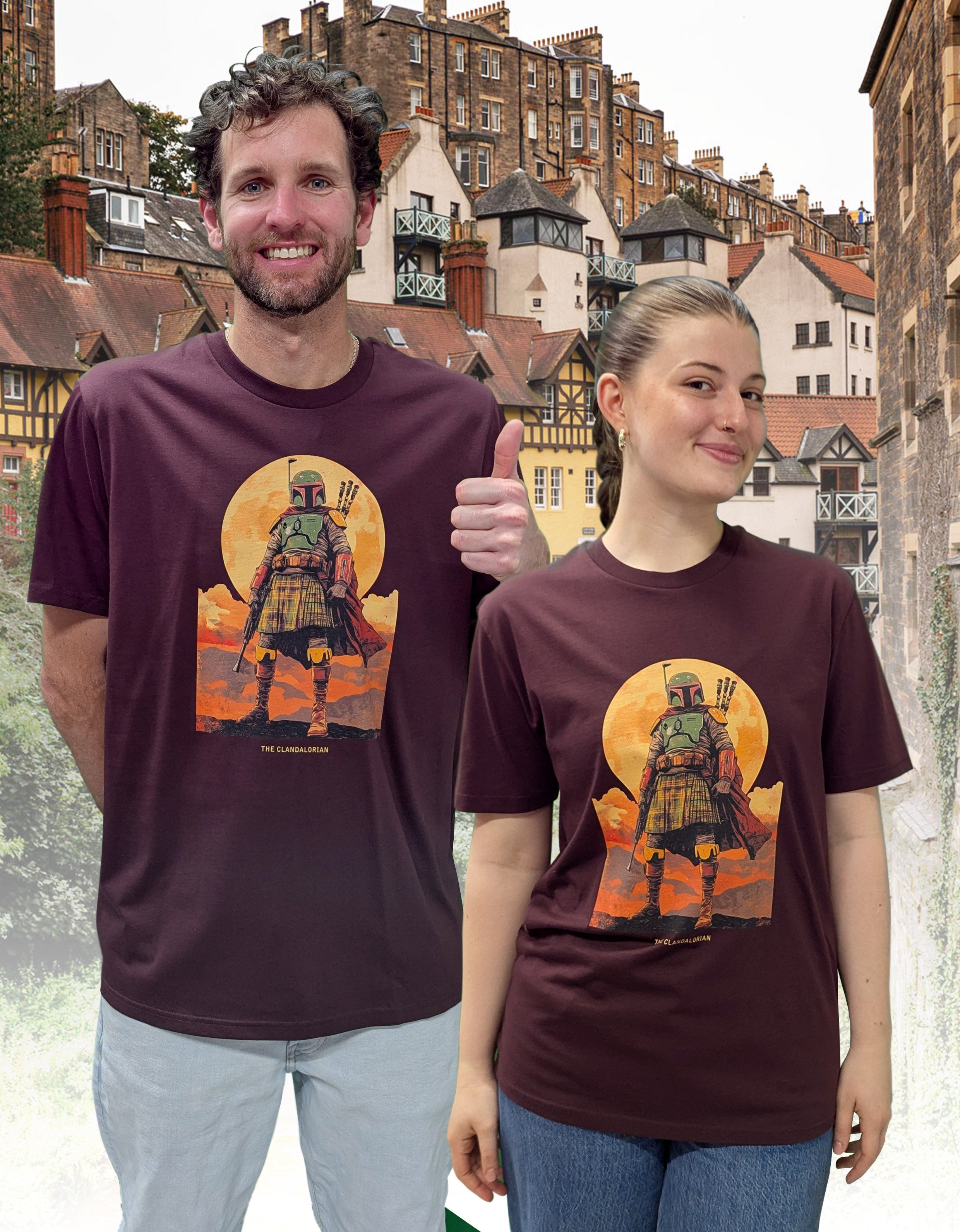 Organic Unisex Clandalorian T-Shirt