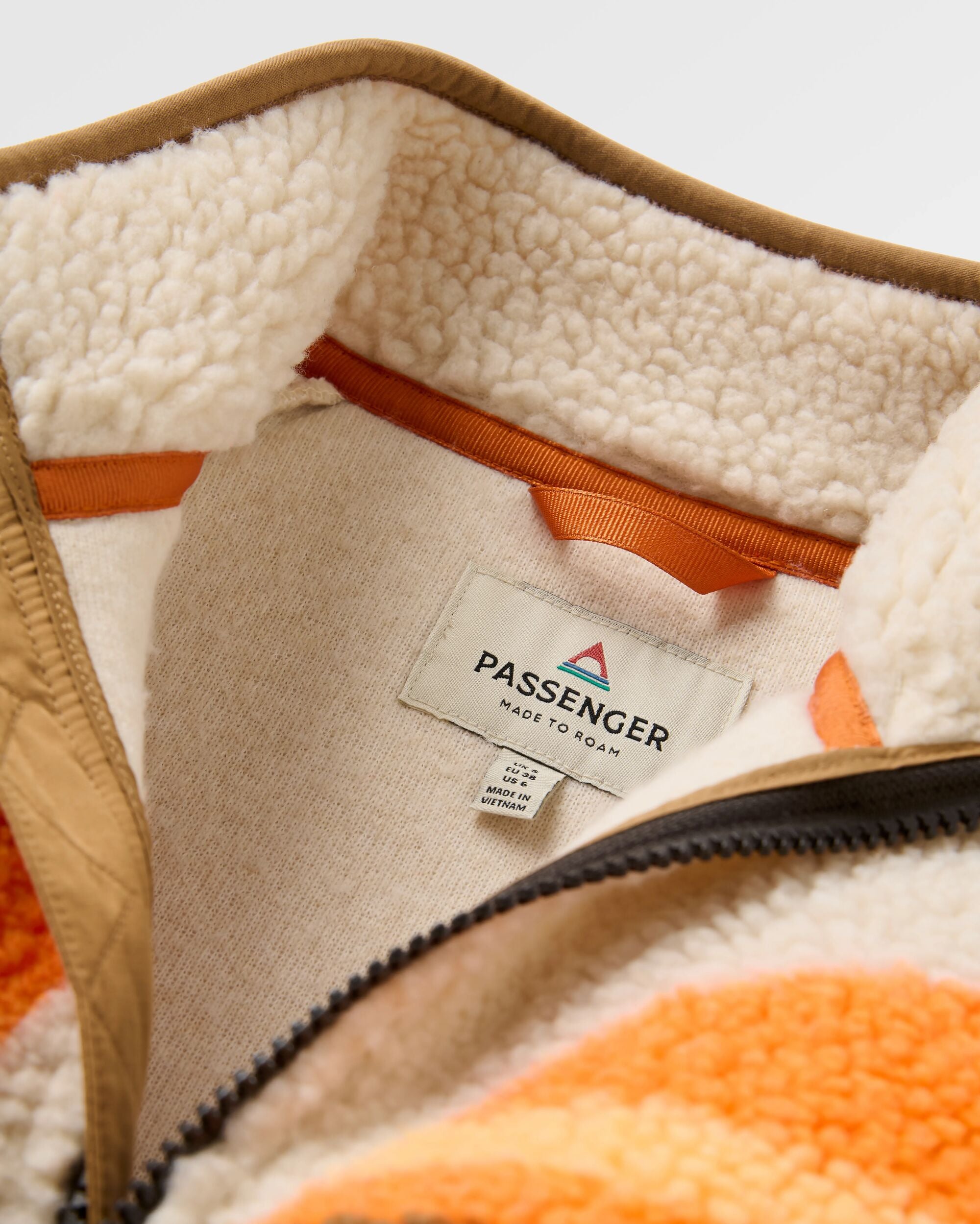 Fairbanks Full Zip Recycled Sherpa Fleece