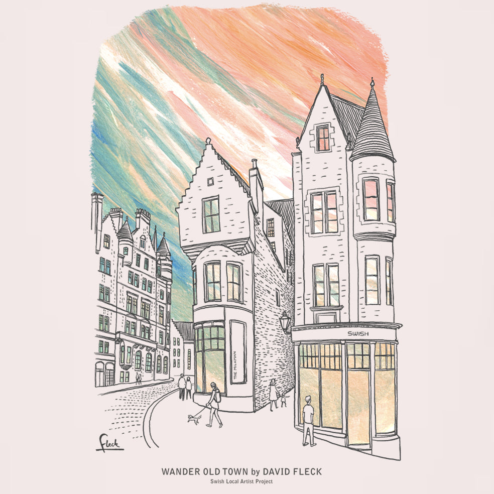 Unisex Organic Wander Old Town T-Shirt