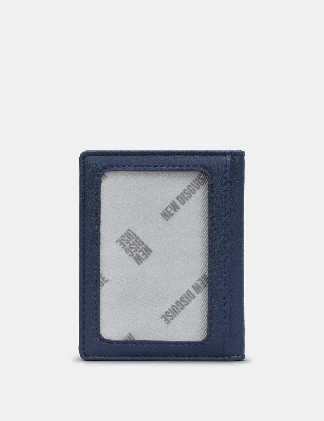 Navy Highland Cow Flap Over Card Holder