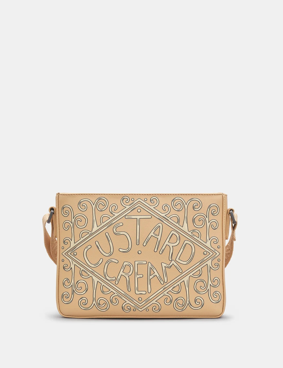 Custard Cream Cross Body Bag