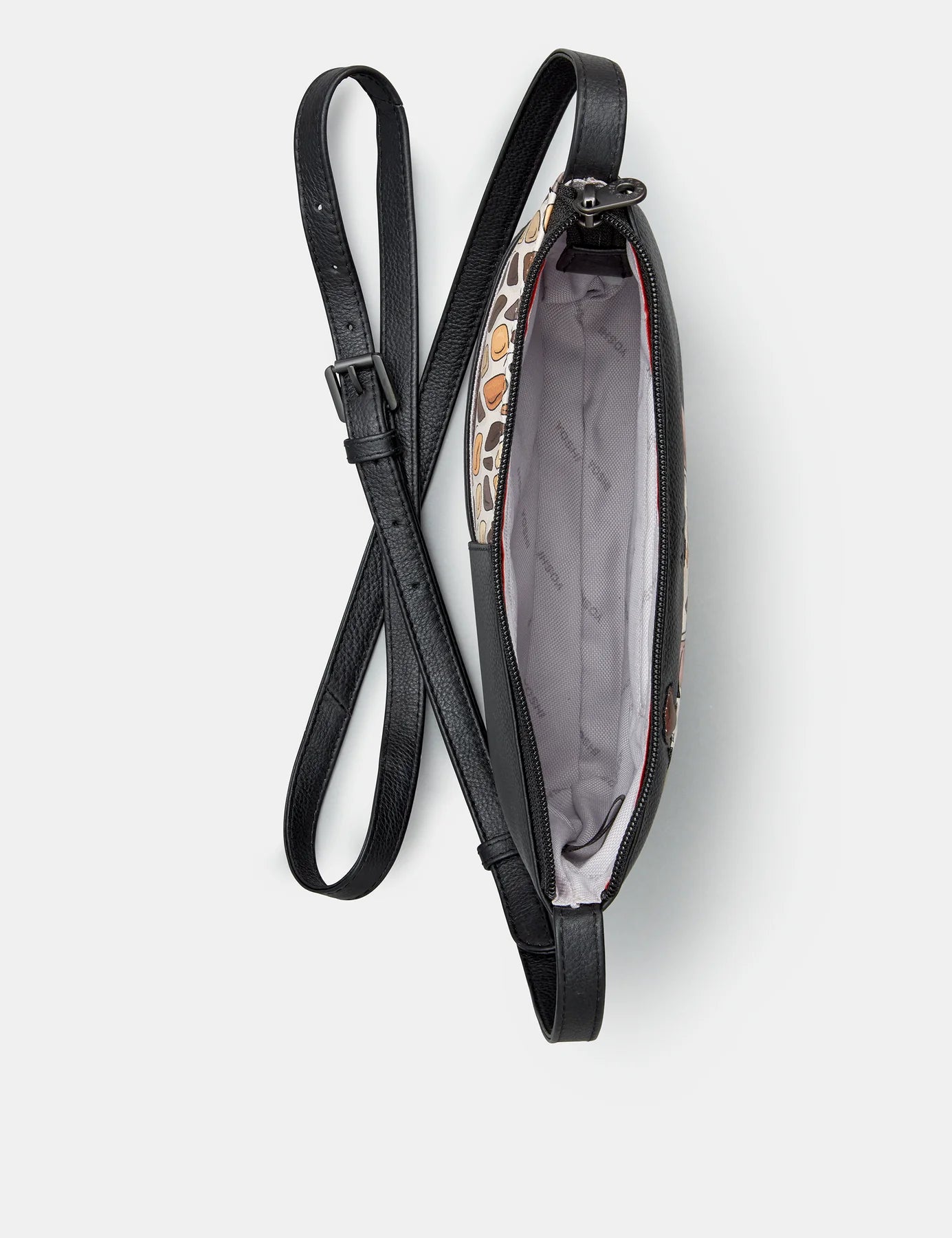 Black Bookworm Horror Cross Body Bag