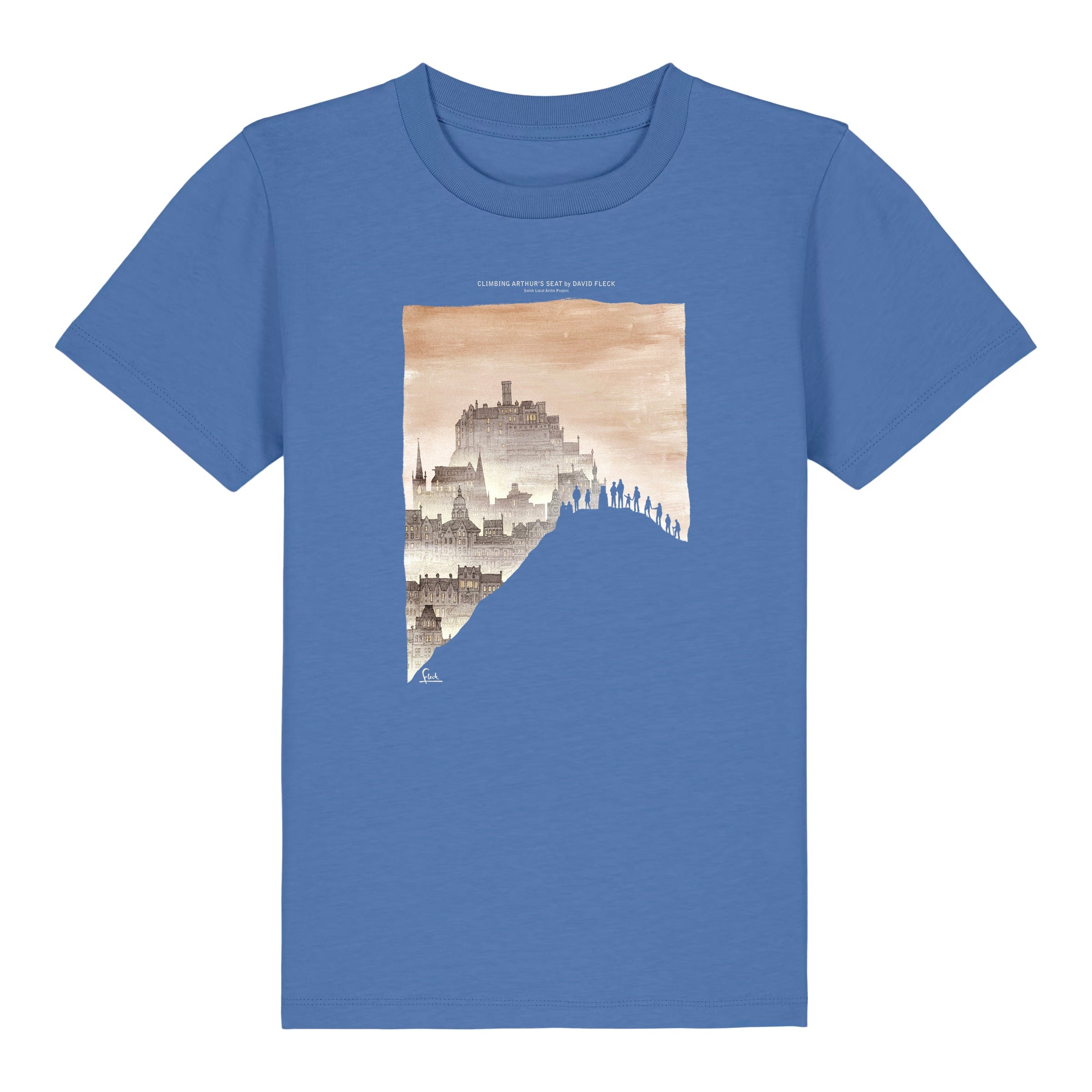 Organic Youth Climbing Arthurs Seat T-Shirt