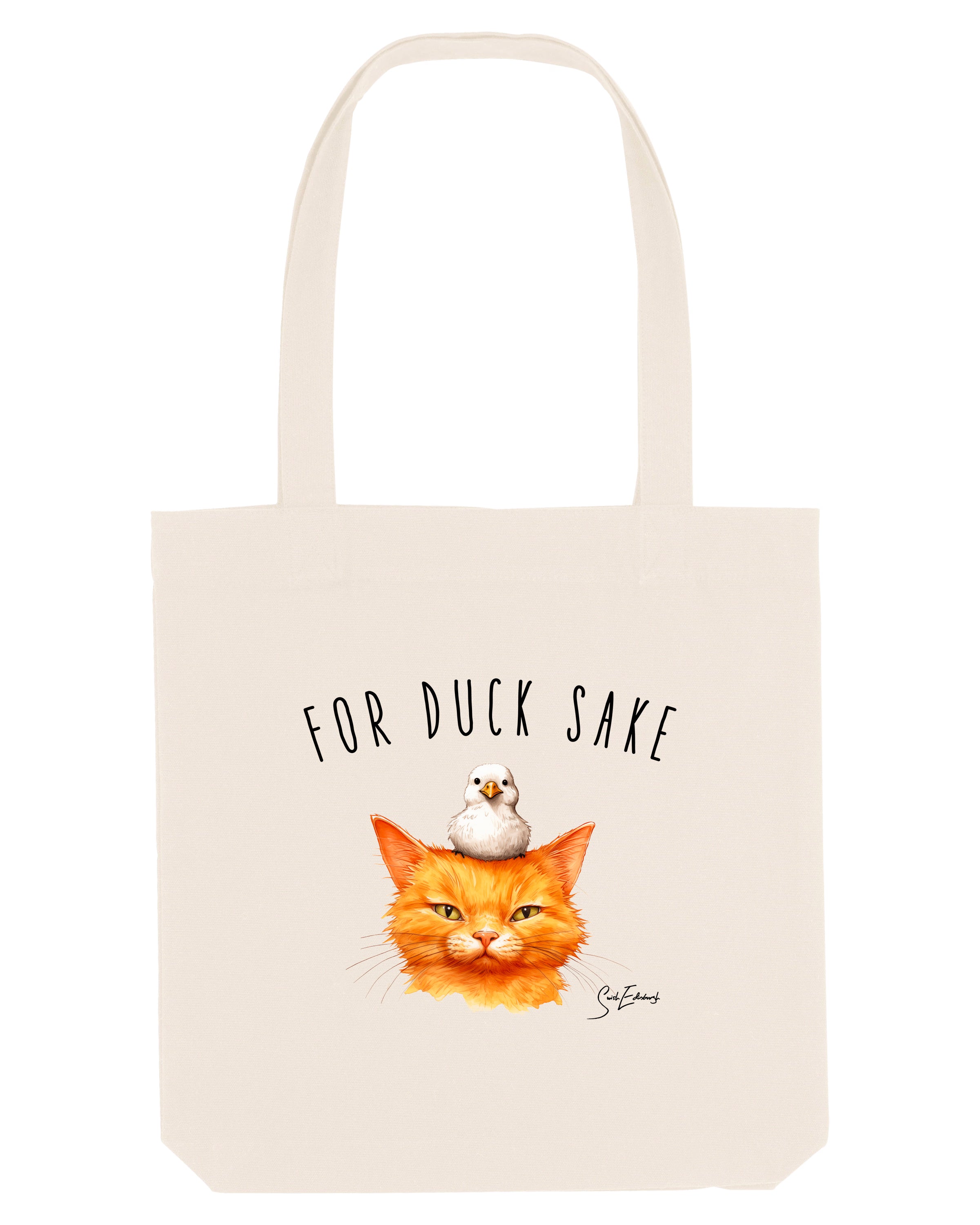 Organic Ducks Sake Tote Bag