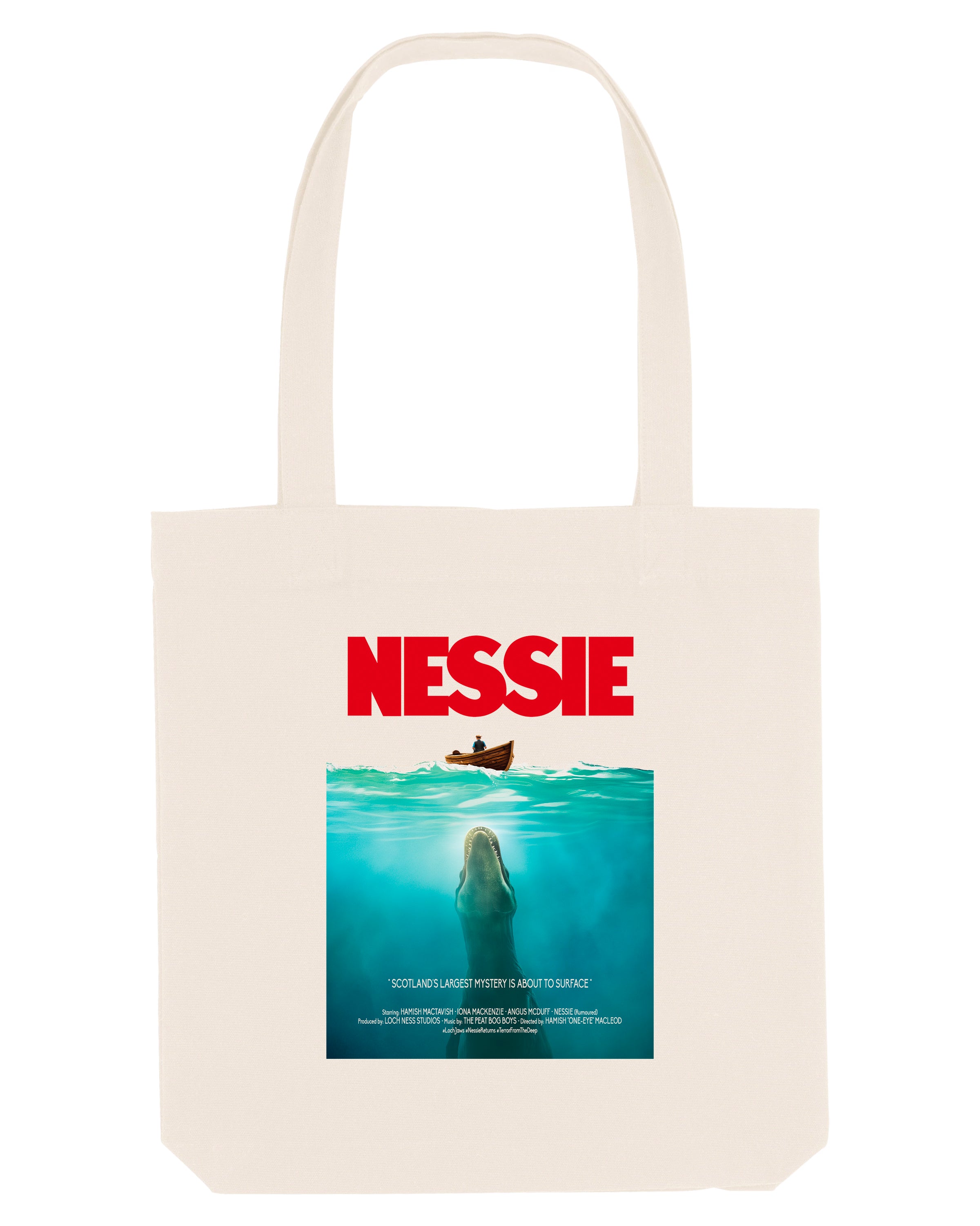 Organic Loch Jaws Tote Bag