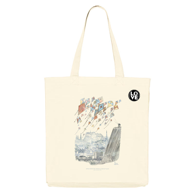 Recycled Cotton Tote - Kites Over Crags