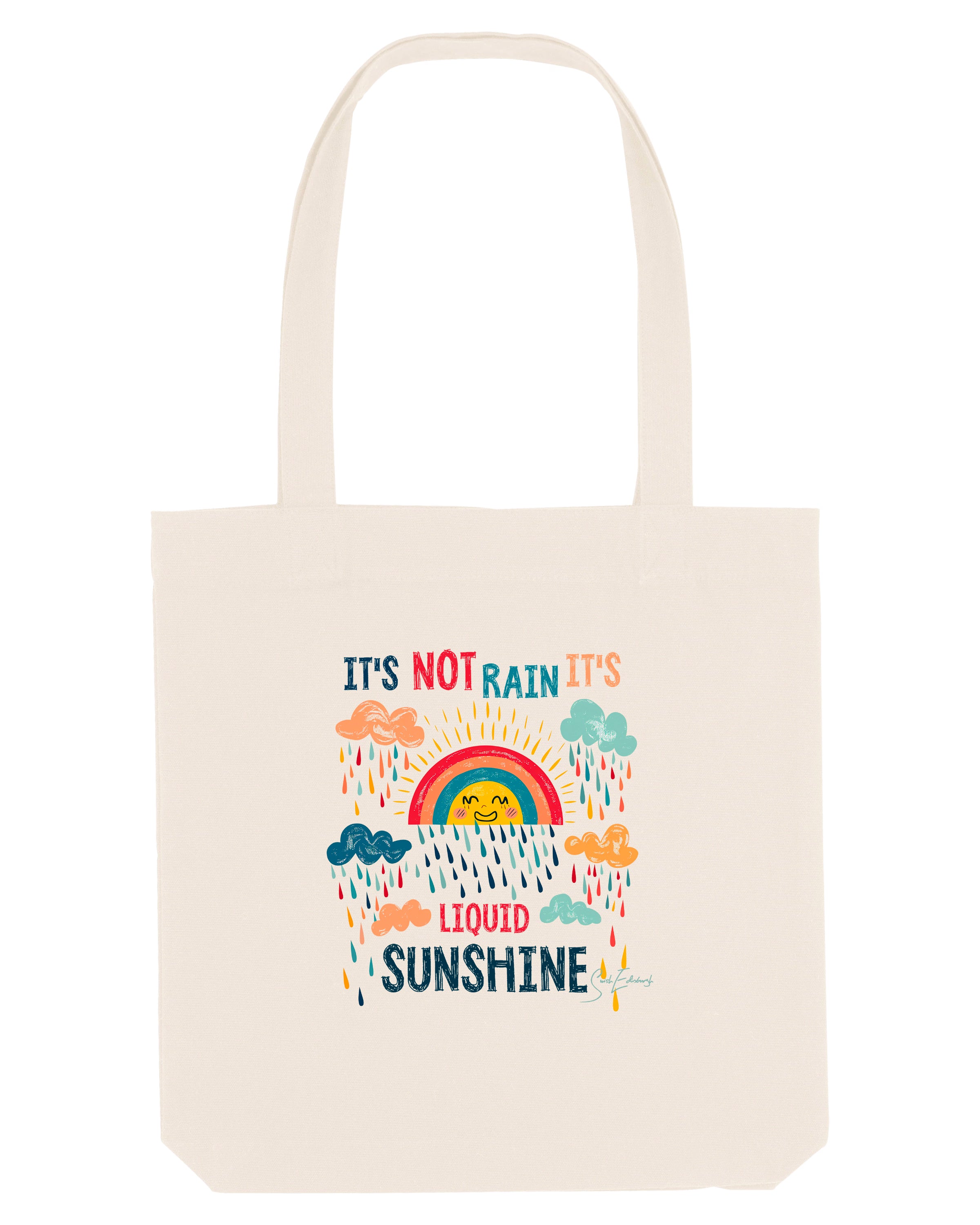Organic Liquid Sunshine Tote Bags