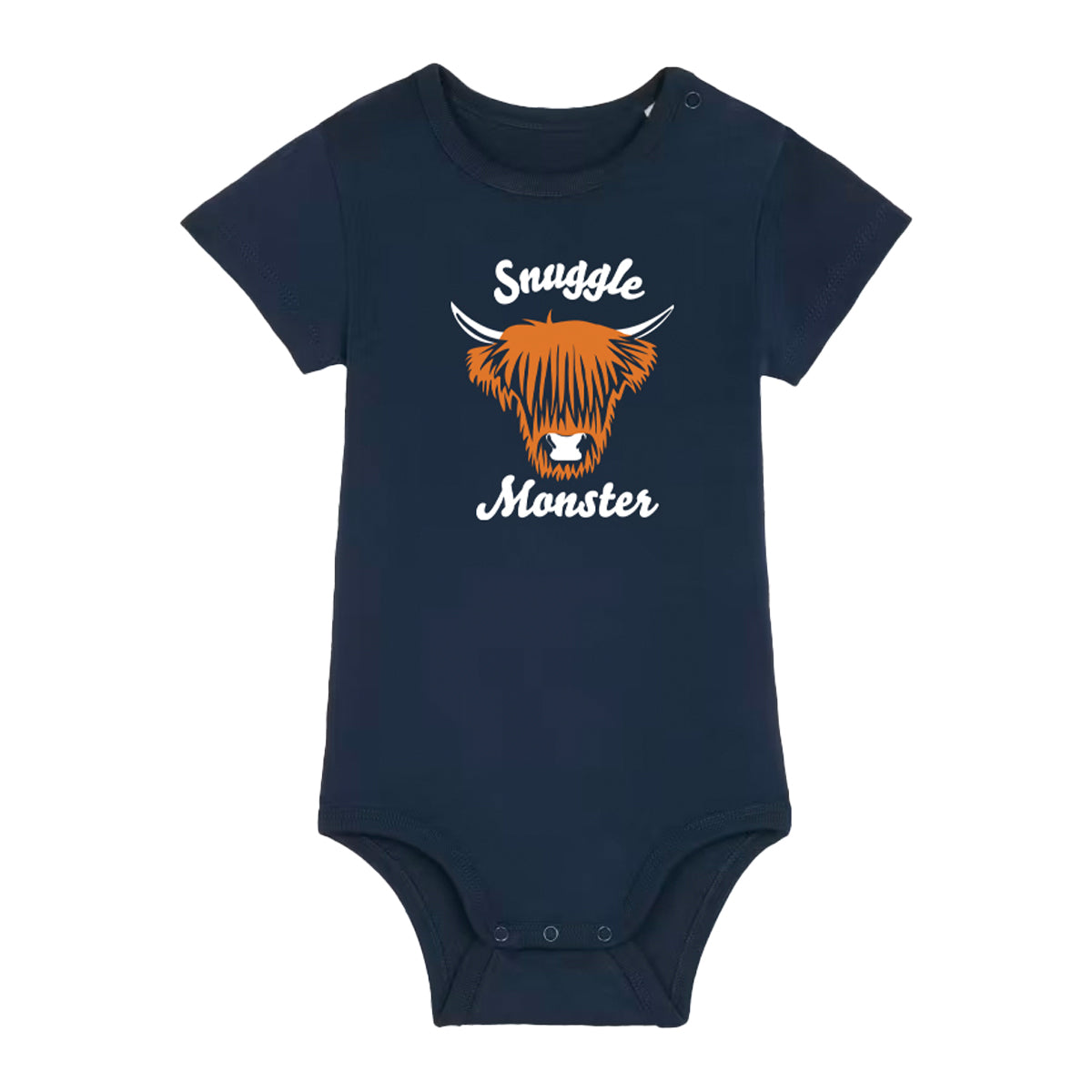 Organic Snuggle Monster Babygrow