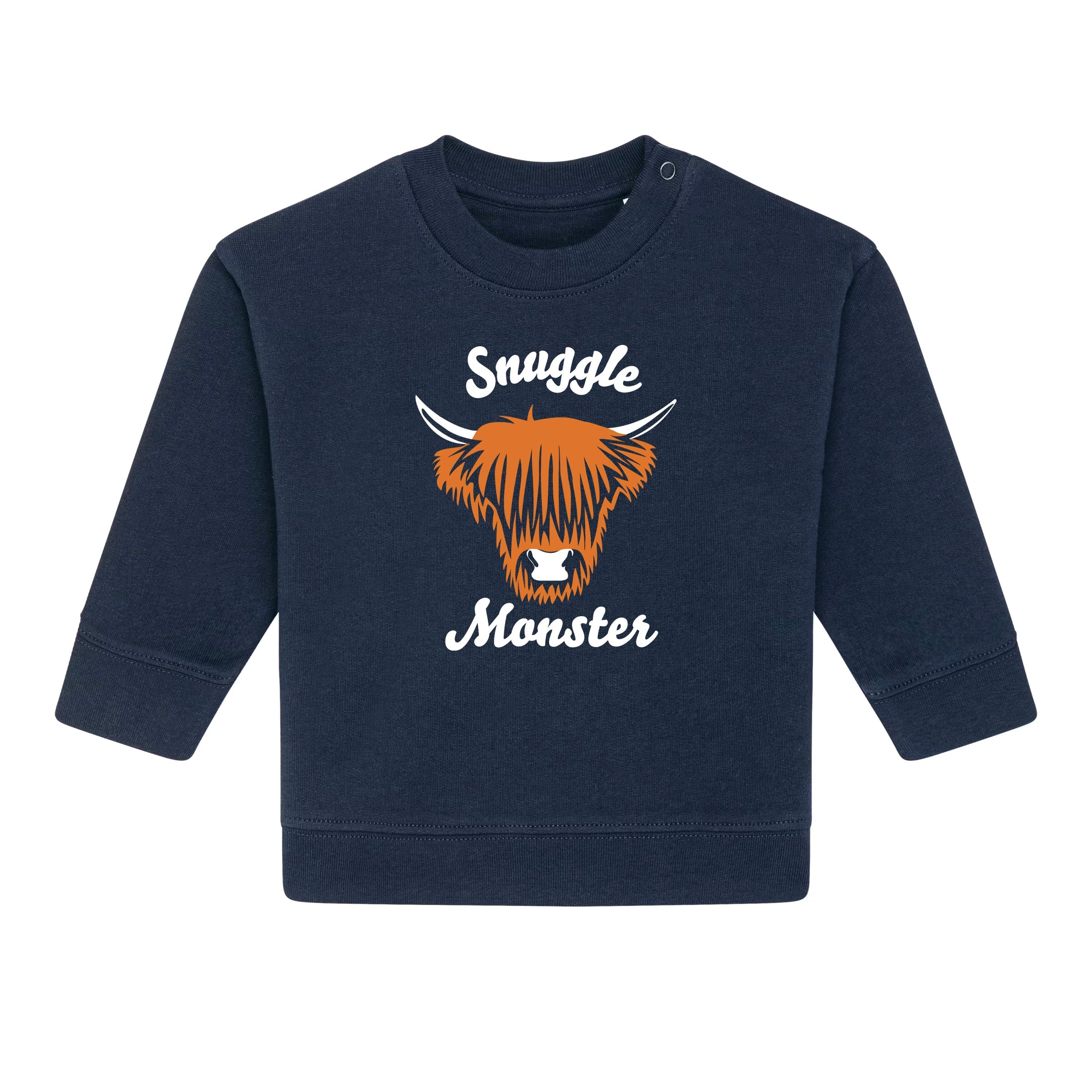 Organic Baby Snuggle Monster Sweatshirt