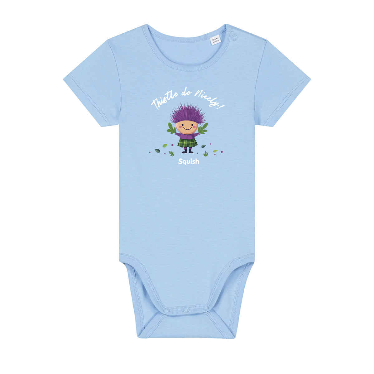 Organic Thistle Do Nicely Babygrow