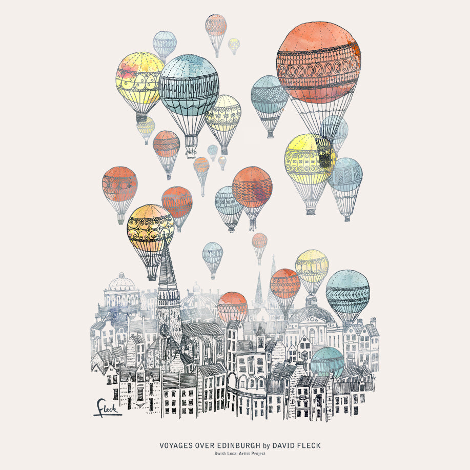 Organic Voyages Over Edinburgh T-Shirt