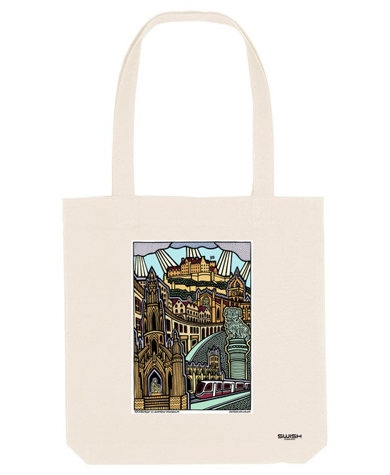Organic Edinburgh Tote Bag